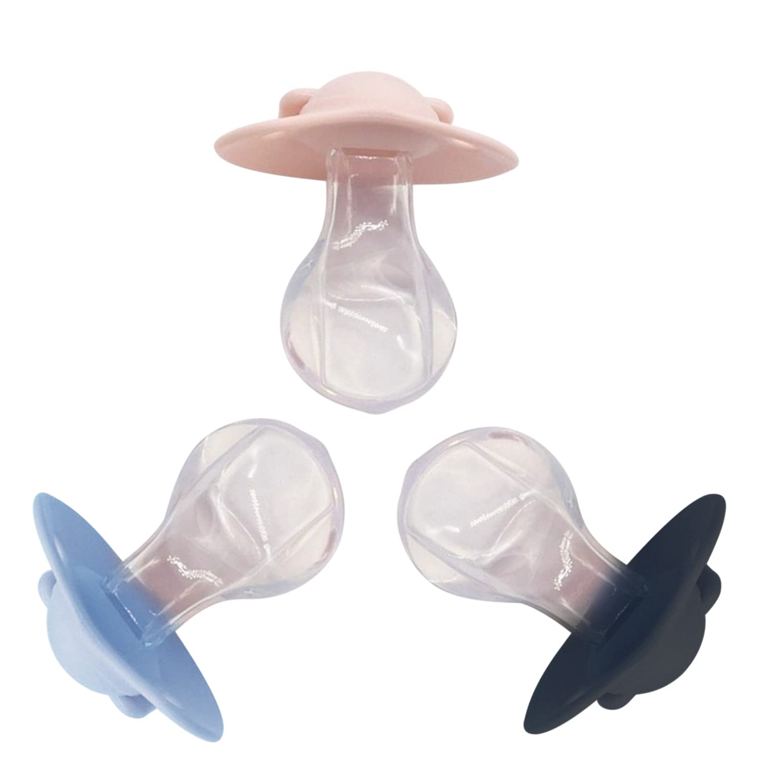 CutiePlusU Ciuccio Per Adulti Fai Da Te - Scudo Decorato A Mano Con Gattino Nero, Tettarella In Silicone Morbido, Antirussamento, Regalo Originale