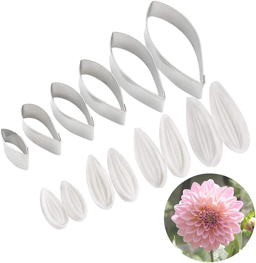 12set Gum Paste Flower Tools Gumpaste Flower Molds and