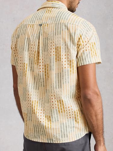Chemise en popeline Finsbury White Stuff avec imprimé patchwork - 4