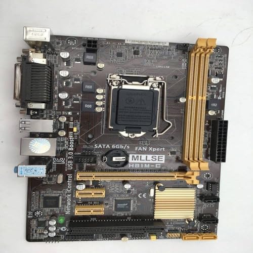Generic H81M-C Motherboard with LGA 1150 Socket