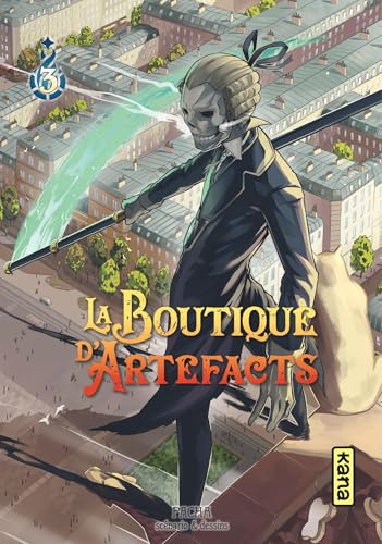 Couverture de La boutique d'artefacts