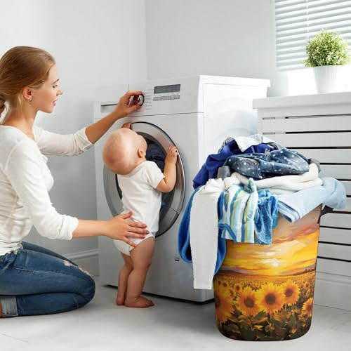 Panier à linge pliable facile à transporter pour libérer l'espace chez vous - 8