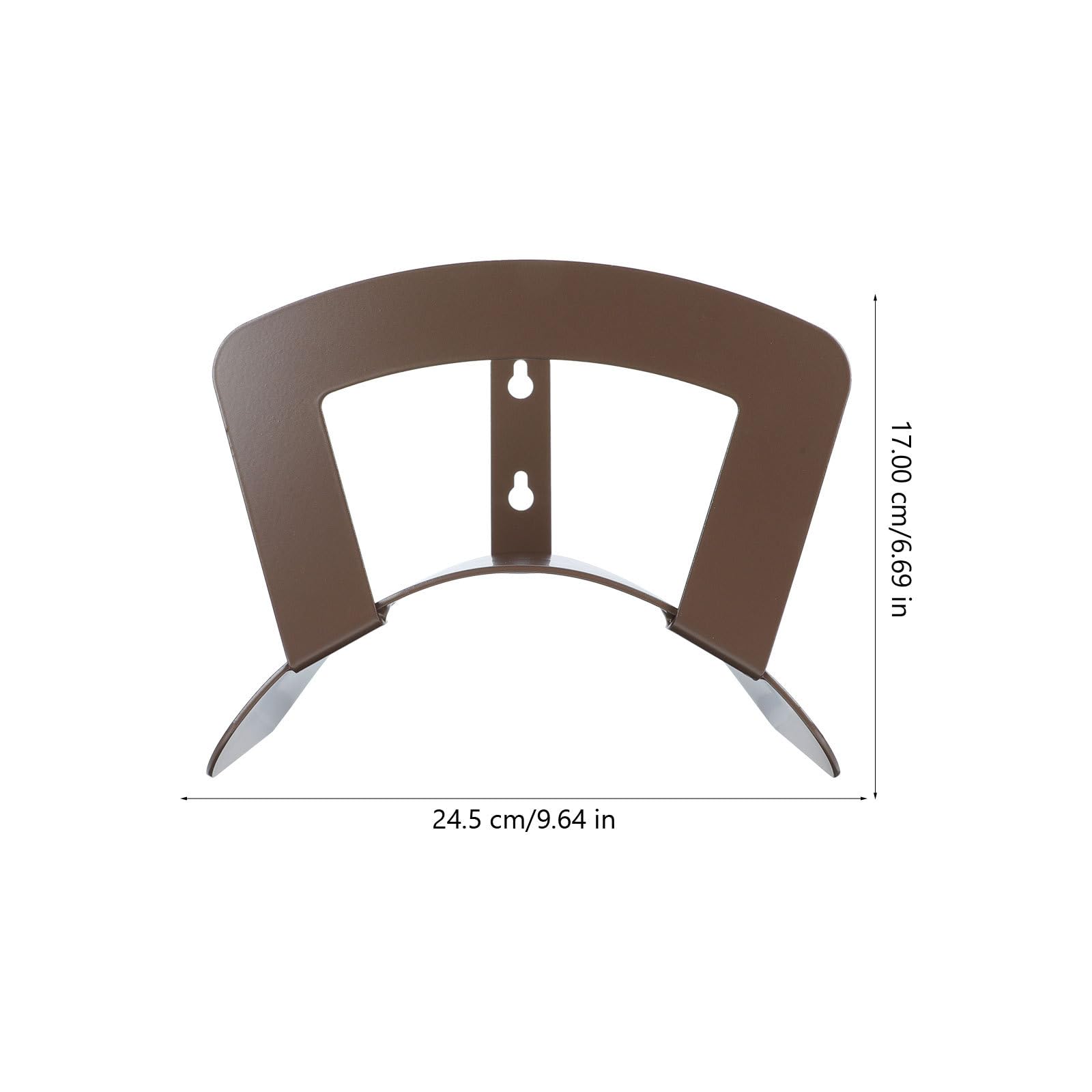 Artibetter Soporte de Manguera de Hierro para Pared, Gancho Colgante para Almacenamiento de Agua, Estante Organizador para Mangueras de Jardín, Uso Doméstico, Resistente y Anticorrosión,