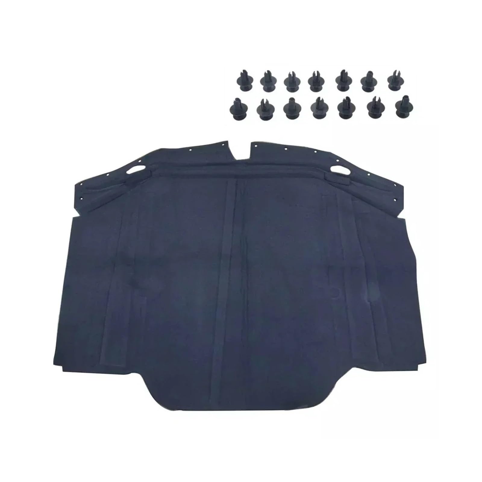 Fxfupo One Color Compatible For Benz 300Sl 500Sl 600Sl R129 Sl320 Engine Hood Heat Insulation Pad Soundproof Cotton Cover Heat Insulation Mat