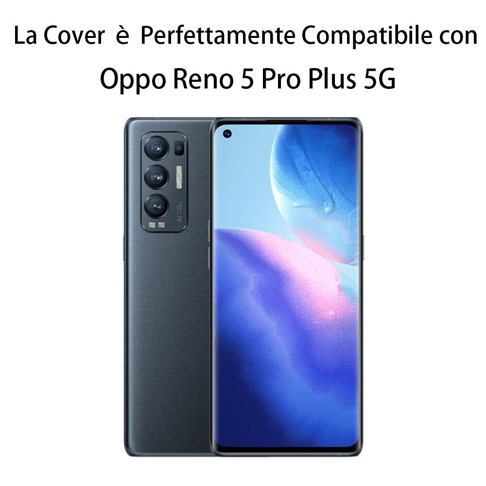 Mixroom Cover Per Oppo Reno 2Z – Custodia TPU Morbida Trasparente Con Fantasia Yin Yang Sfera - 2