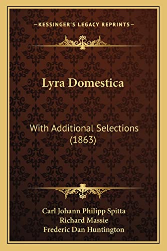 Lyra Domestica: With Additional Selections (1863)