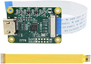 Geekworm Raspberry Pi HDMI IN Module, HDMI to CSI-2 CSI, HDMI inpute supports up to 1080p25fps Compatible with Raspberry Pi 4B/3B+/3B/Pi Zero/Zero W