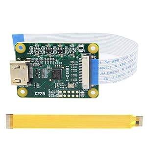 Geekworm Raspberry Pi HDMI IN Module C779, HDMI naar CSI CSI-2, HDMI-input ondersteunt tot 1080p25fps, compatibel met…