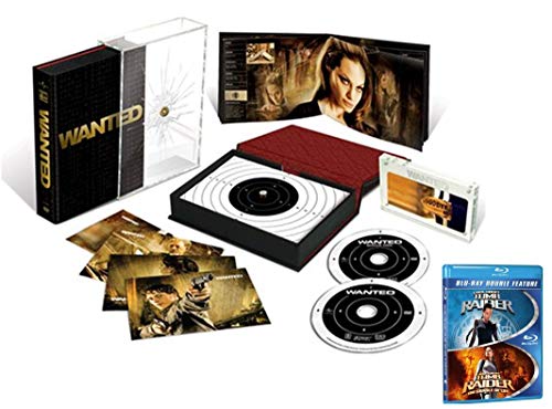 Ultimate Angelina Jolie Action DVD & Blu-ray Collection: Lara Croft: Tomb Raider / Lara Croft: Tomb Raider - The Cradle of Life / Wanted (Limited Collector's Edition)