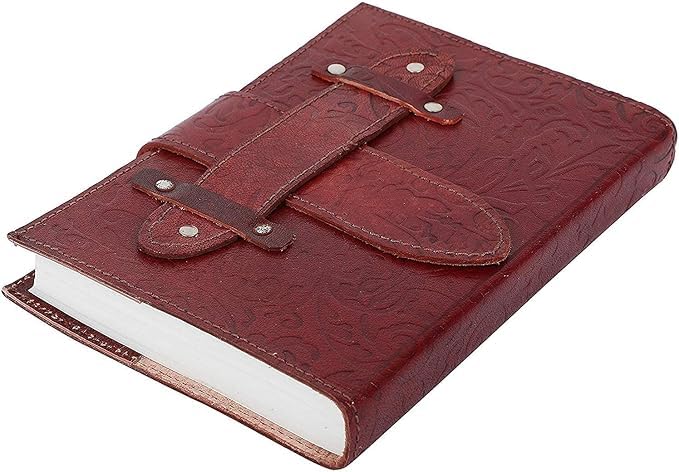 OVERDOSE CENTER PATTY Journal Notebook - Handmade Antique Journal Students Office Travel Gift Men Women Diary - Leather Sketchbook Drawing - Size 5x7 inches | 12x17 cm