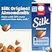 Silk Almond Milk, Original, Dairy Free, Gluten Free, Seriously Creamy Vegan Milk with 50% More Calcium than Dairy Milk, 64 FL OZ Half Gallon