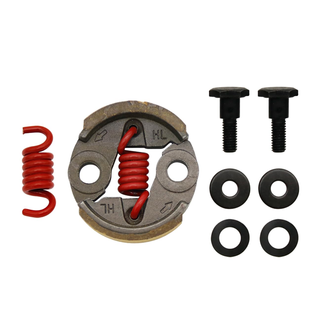 FLMLF 6000 RPM Clutch Kit for Zenoah CY 23CC-71CC Engine for 1/5 HPI ROVAN ROFUN KM Baja Losi 5ive-t FG GoPed RedCat Rc Car Parts