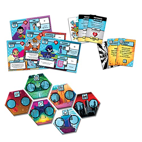 Teen Titans Go! Mayhem - Juego de Mesa de Estrategia miniatura 4