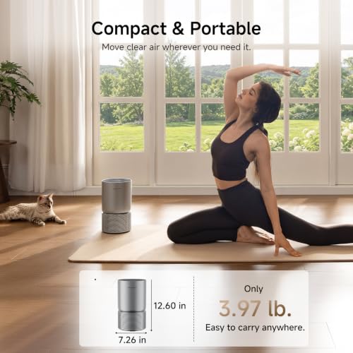 Dreame TP5 Air Purifier for Home Bedroom Dorm Room Small Air - image 8