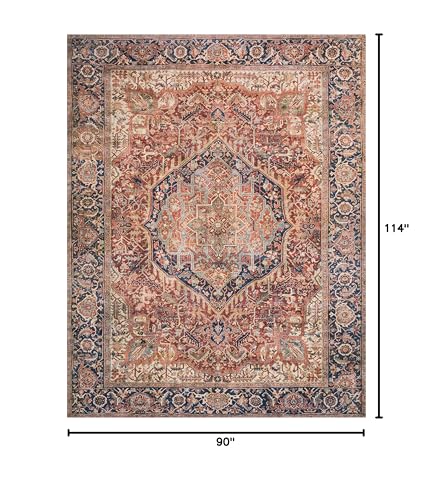 image for Loloi Layla Collection LAY-08 Red/Navy 7'-6