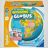 Ravensburger tiptoi Spiel 00107 - Der interaktive Wissens-Globus - Lern-Globus für Kinder ab 7 Jahren, Spielzeug für Jungen und Mädchen, für 1-4 Spieler – Ansicht 9