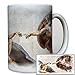 ADAMO SISTINA CAPPELLA Michel Angelo Dio Adam pittura – Tazza Caffè # 8116