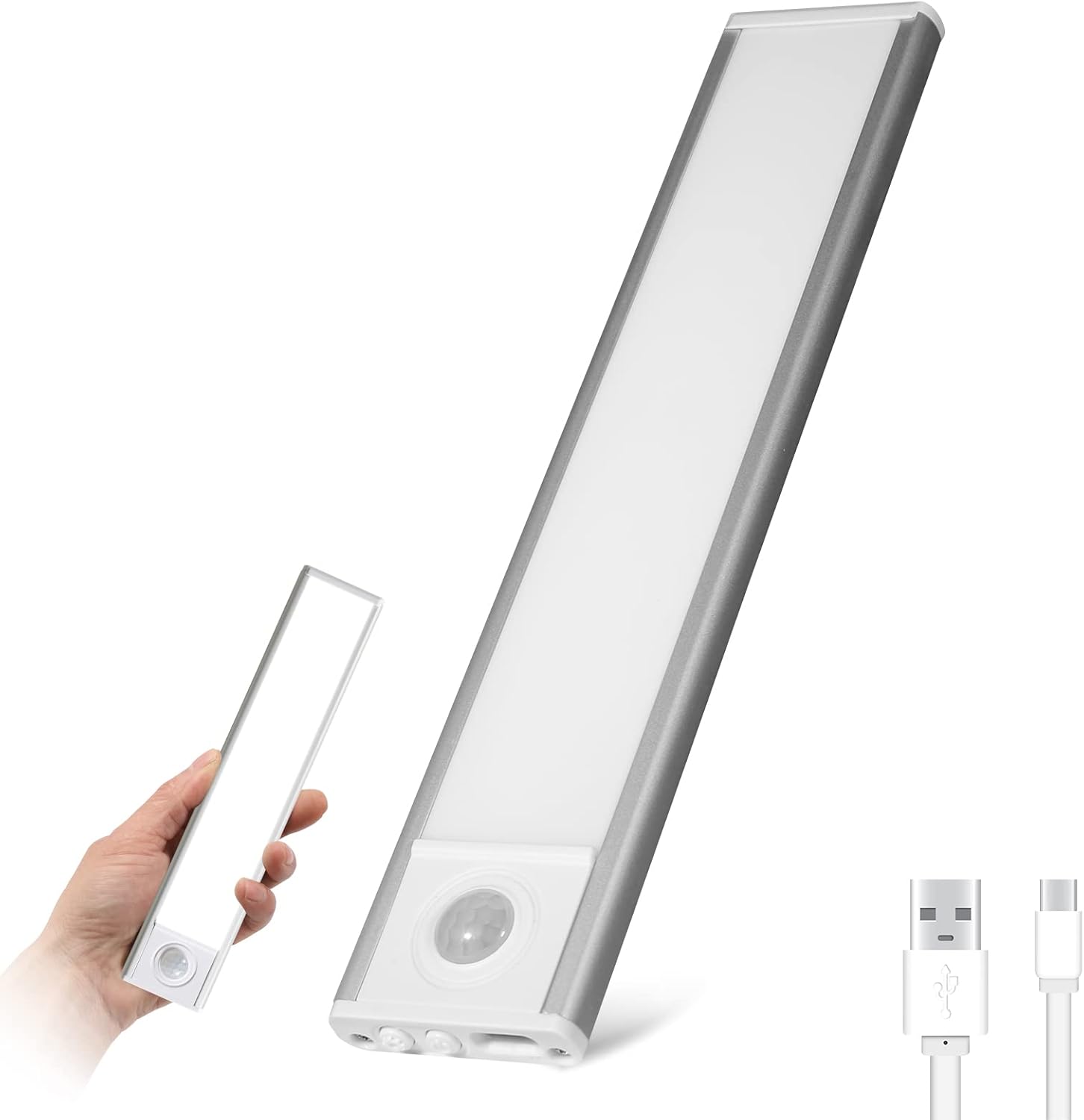 Wensot 34LED Motion Sensor Light Strip Motion Activated Light Bar,Under