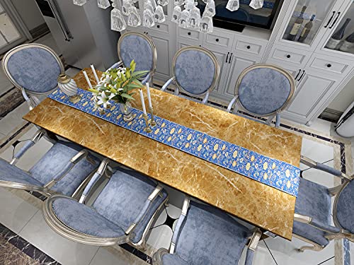 BURGELIY Brown Marble Contact Paper Counter Top Covers Peel and Stick Wallpaper Self Adhesive Marble Paper for Countertops 15.7"×118" Waterproof Removable Marble Wallpaper for Kitchen Bedroom Bathroom - Thumbnail 4