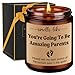 GSPY Candles, New Parents Gifts for Couples, Mom to be, New Dad - First Fathers Day, Mothers Day, Pregnancy, Congratulations Baby, Gender Reveal Gifts for Parents to be, First Time Dad, Expecting Mom