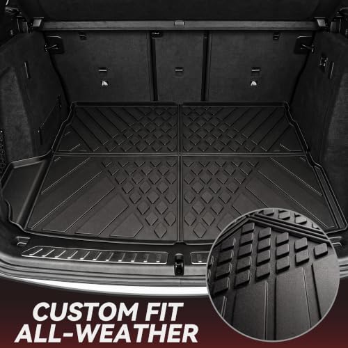 Image of YITAMOTOR Floor Mats & Cargo Liner for 2025 2026 BMW X3 G45 | For BMW X3 G45 30 xDrive /M50 xDrive, All Weather TPE Custom Fit BMW X3 Accessories, 1st, 2nd Row and Cargo Liners, Black