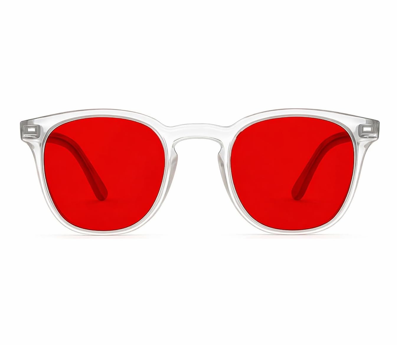 Premium Red Tinted 100% Blue - Green Light Blocking Glasses 550nm Cutoff | Circadian Rhythm Sleep Glasses for Night | Melatonin Support & Deep Sleep | Biohacker Eyewear | Lab-Grade Optical Filter-image-40