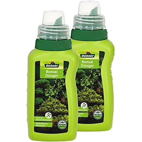 Dehner Bonsaidünger, flüssig, 2 x 250 ml (500 ml), für je ca. 50 l Cover