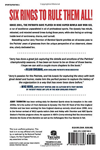 Six Rings: The Super Bowl History Of The New England Patriots #TOP1