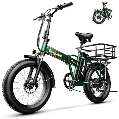 Image of 1000W Foldable Electric Bike,48V 20AH Removable Battery Ebike,80 Miles Max Range Electric Bike for Adults,20 inch Fat Tire Folding Ebike,Adult Electric Bicycle for Commute Beach Snow