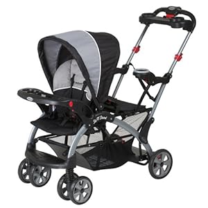 Baby Trend Sit N Stand Ultra Tandem Stroller, Phantom