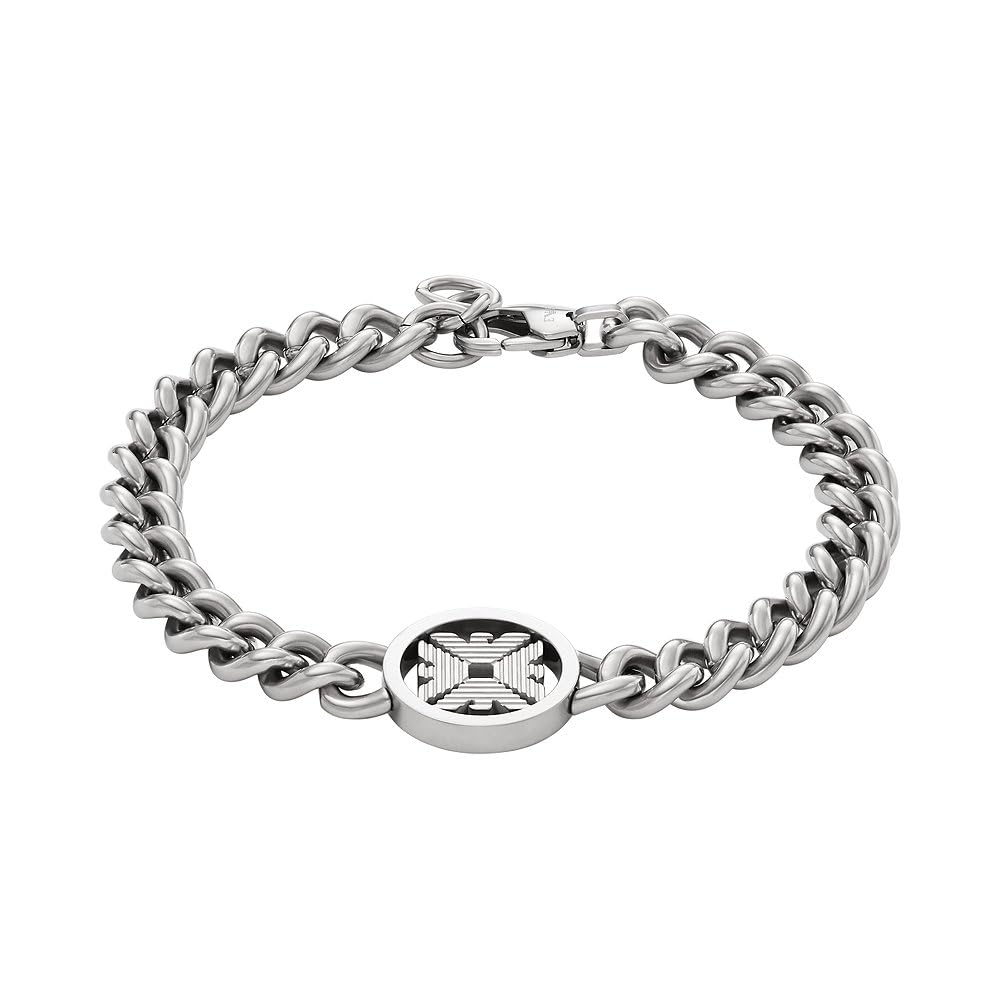 EMPORIO ARMANI Mens Bracelet EGS3041040 Stainless Steel