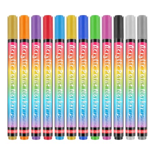 Cats Nails Painting Pens 12 Bright Colors Pet Nails Polish Pens Quick Drying Dogs Nails Drawing Markers Pet Nails Art Supply