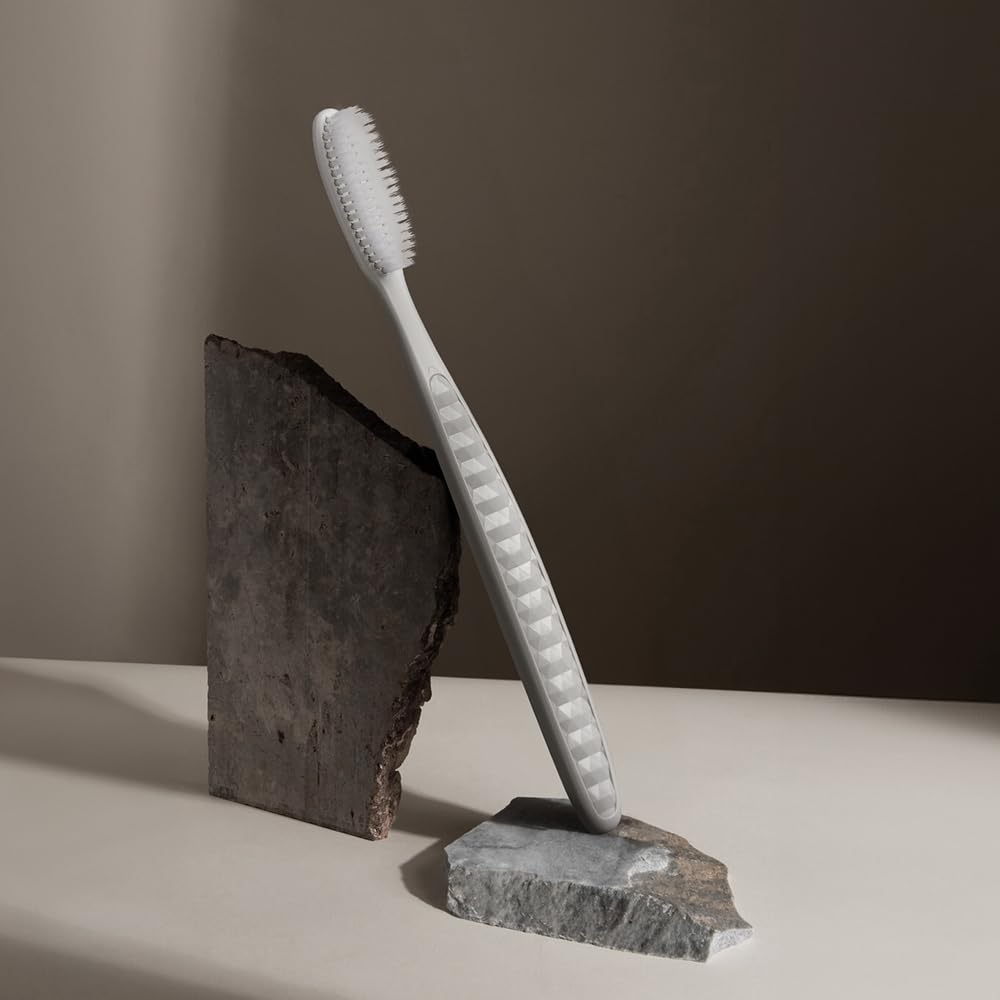 WANGTA Basic Stone – Extra große Zahnbürsten – 4 cm breiter Kopf, 4.000 Borsten für Tiefenreinigung & Zahnfleischpflege – Made in Korea Premium Mundpflege – Plaque-Entferner für empfindliche Zähne