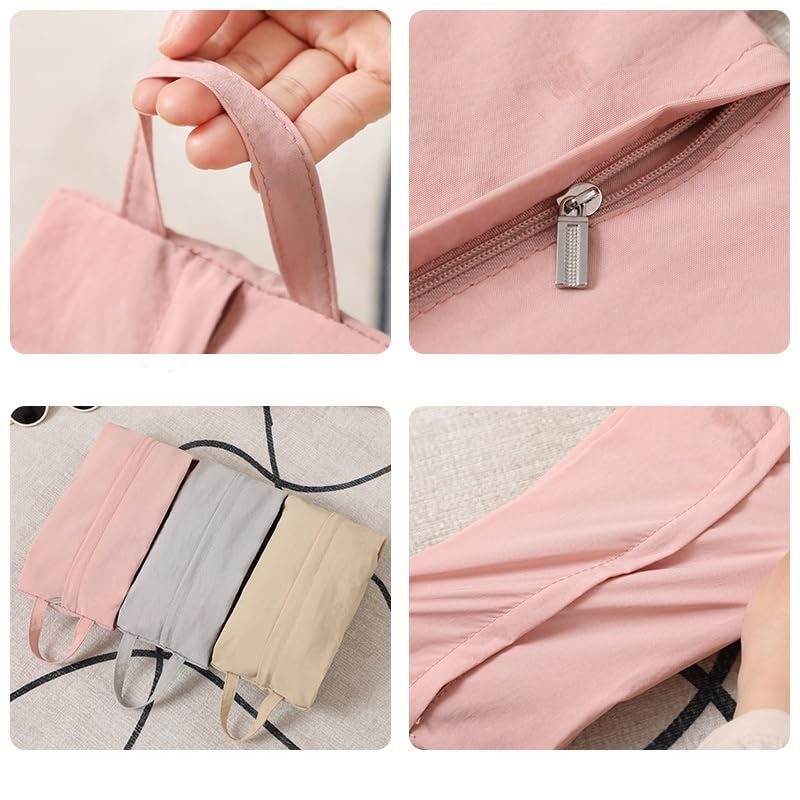 MAKABEE Travel Toiletry Bag for Women - 3pcs Hanging Toiletry Bag Sets Cosmetic Bag Travel Accessories for Men/Women - Image 5 thumbnail
