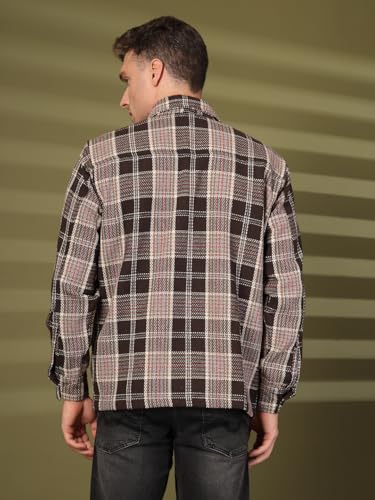 Image of CHKOKKO Men's Polyester Regular Jacket