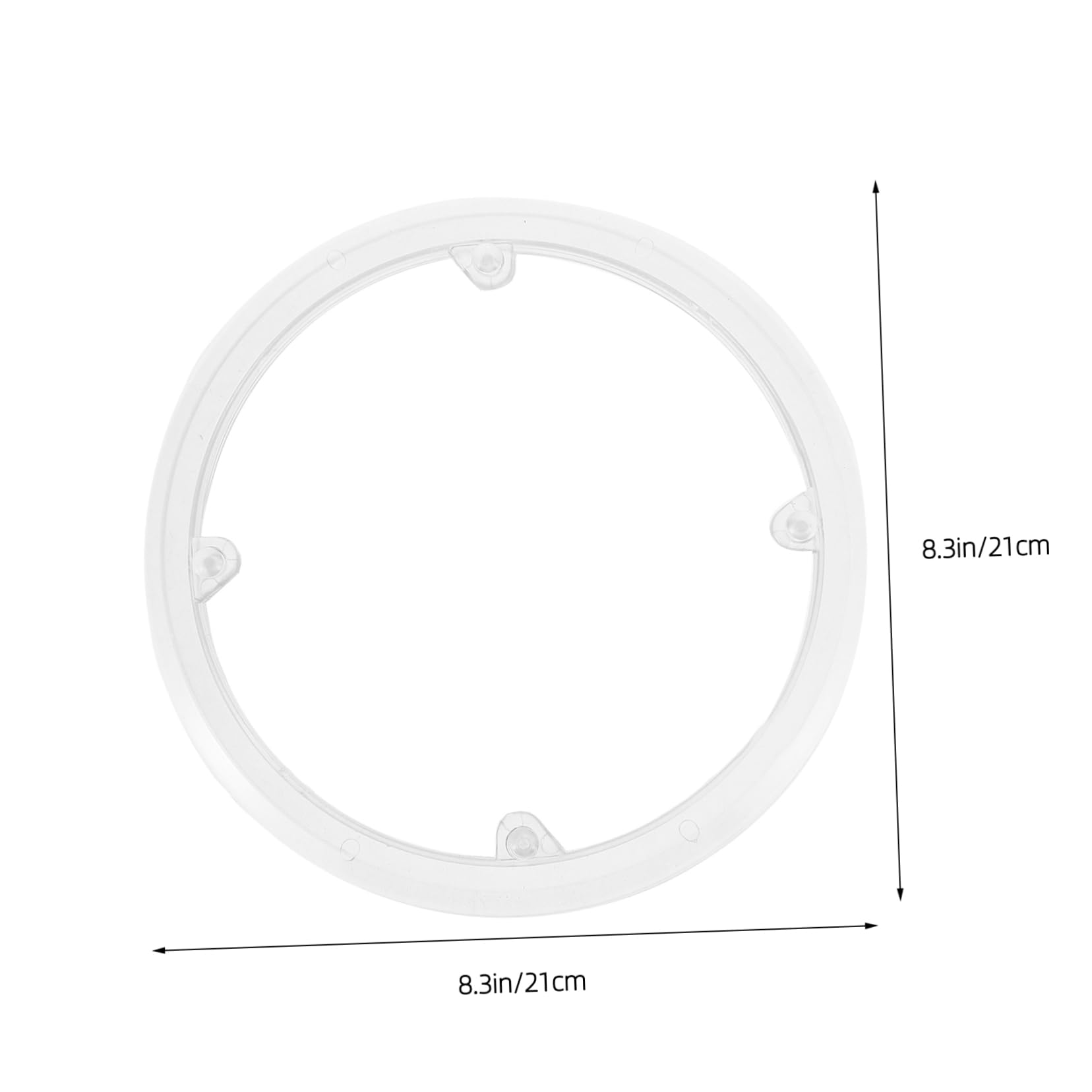 Mipcase Elegant Bike Chain Guard Plastic Chainring Cover for Mountain Bikes Road Bike Chainring Protector White 48 Tooth