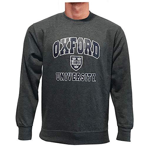 Oxford University Sweat-shirt imprimé sous licence officielle Unisexe Mens Womens Pull super doux Noir - Noir - X-Large