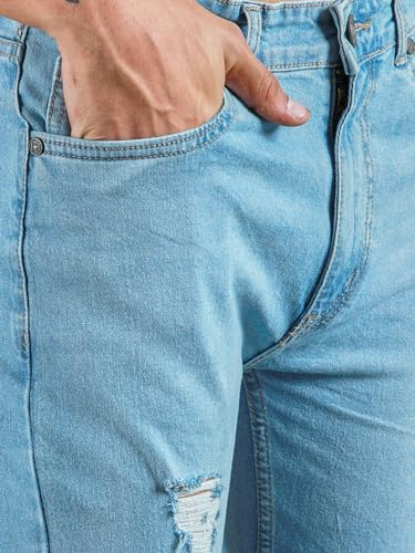Image of HIGH STAR Men's Mid Rise Regular Jeans