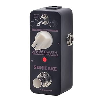 Amazon.com: SONICAKE Bitcrusher Guitar Pedal Wave Crush