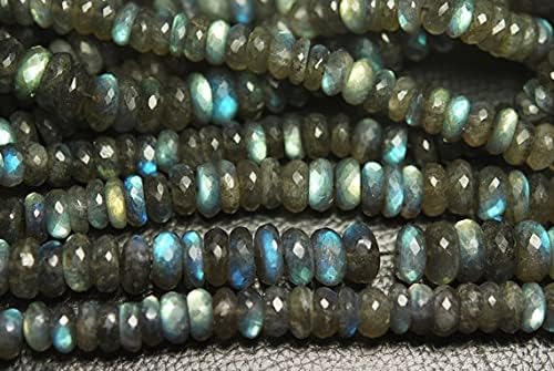 Labradorite bleue naturelle facettée de qualité supérieure pour création de bijoux uniques