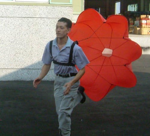 212 Main 6 Feet Round Resistant Parachute