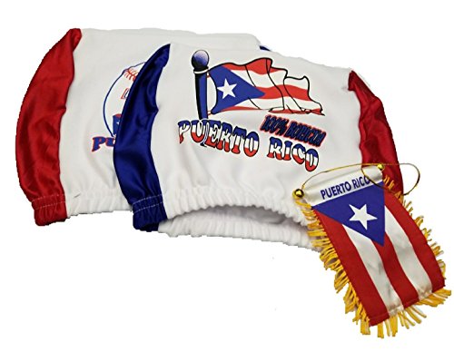 Puerto Rico Auto Mini Rearview Mirror Flag The Best Amazon Price
