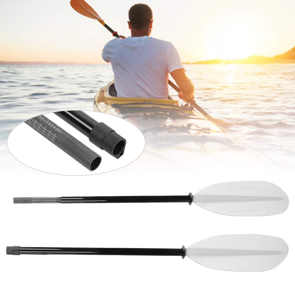 Paddle, pagaies réglables à Double extrémité en Fibre de Verre pour Bateau Gonflable de Kayak de Surf