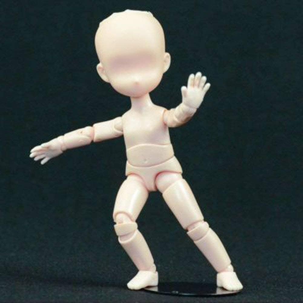 10cm Doll Body Archetype Action Figure Body Kun for Artists, Body-Chan DX PVC Mode Action Figure Model SHF
