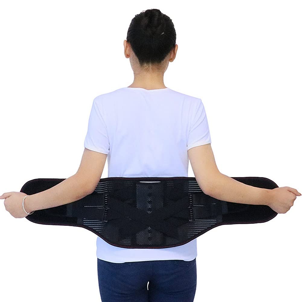 cintura di sostegno lombare, For sciatica, ernia del disco e scoliosi, for uomini donne(XXL/XX-Large)