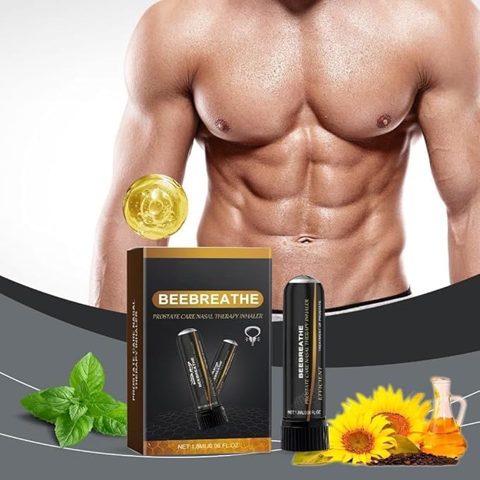 Flakes for prostate health and respiratory welfare natural vitality with bibreth nasal inhaler, bee poison and essential oils Flakes for prostate health and respiratory welfare natural vitality with bibreth nasal inhaler, bee poison and essential oils