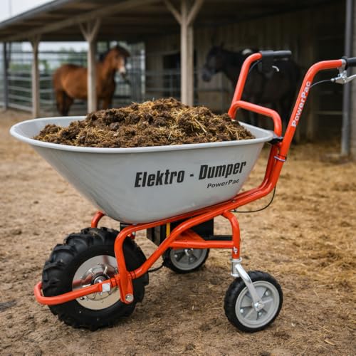 Modell 2026 - AKKUSCHUBKARRE - POWERPAC ED120 - ELEKTROSCHUBKARRE SCHUBKARRE Dumper MOTORSCHUBKARRE*