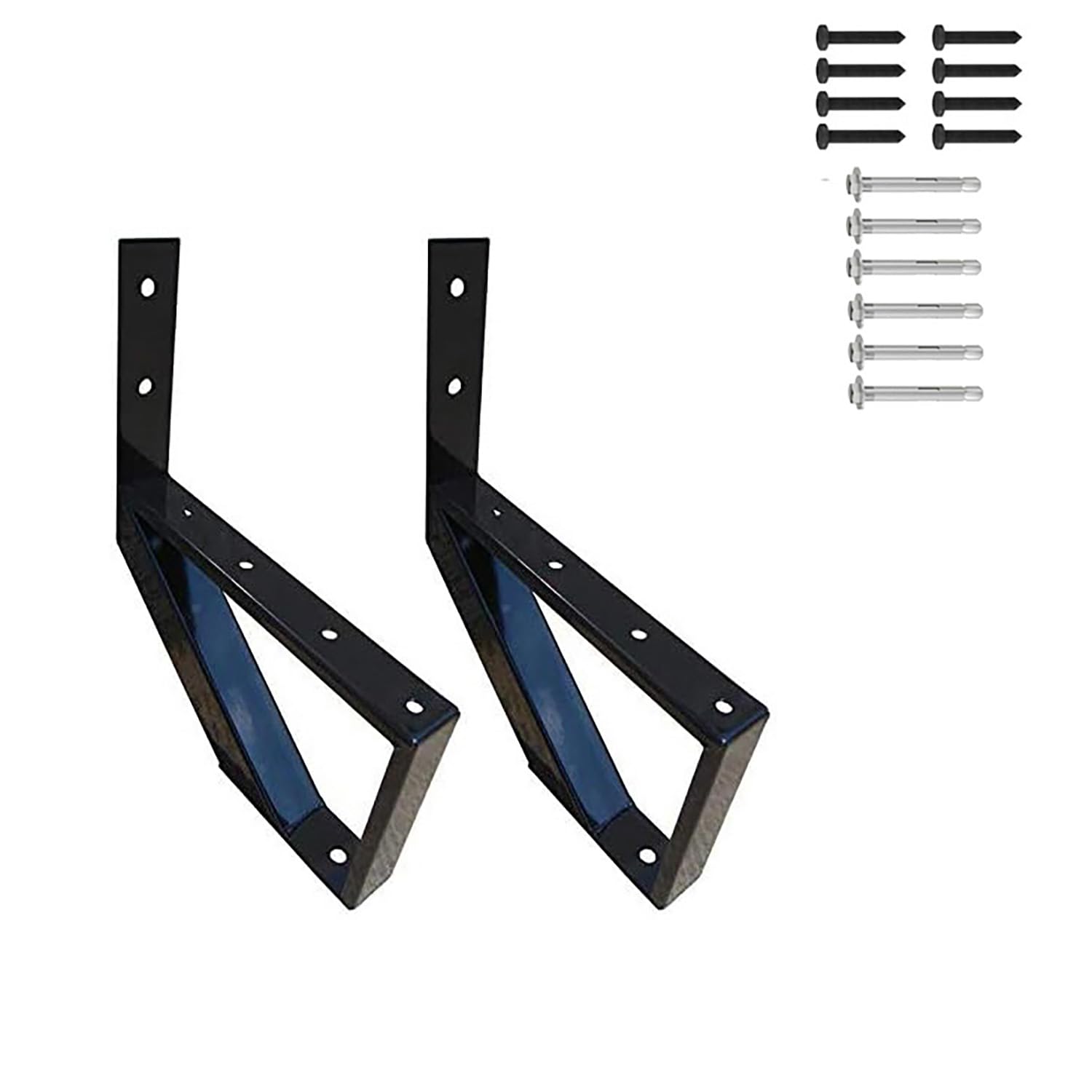 MTB Steel Stair Step Riser - 1 Step for Deck Height 12 Inches Stair Stringer Step Stringer
