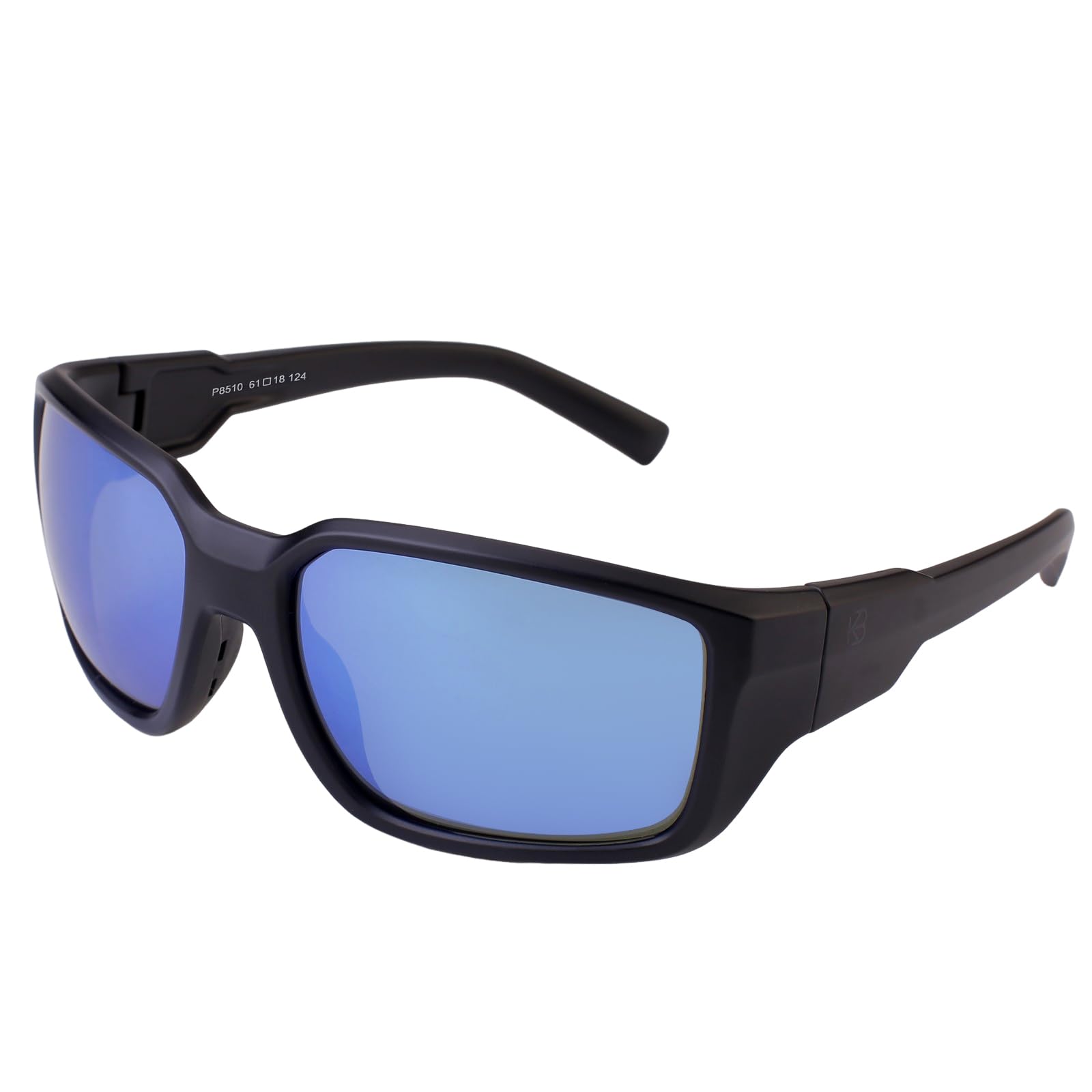 BUNVICK Occhiali da Sole Polarizzati ad Alta Definizione In Vetro Genuino Per Uomini e Donne, Design Italiano, anti-riflesso, UV400, lenti in Vero Vetro Corning